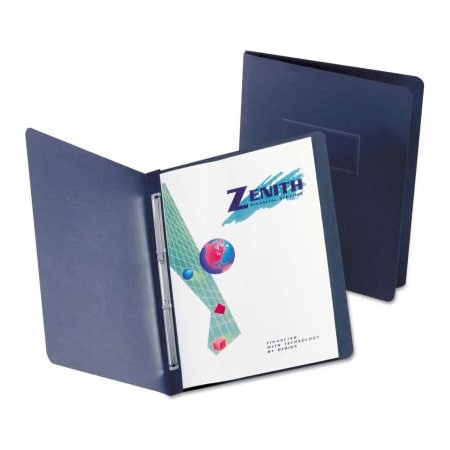 Esselte Oxford  Paper Report Cover, Large 2 Prong Fastener, Letter, 3" Capacity, Black, 25/Box 5730105